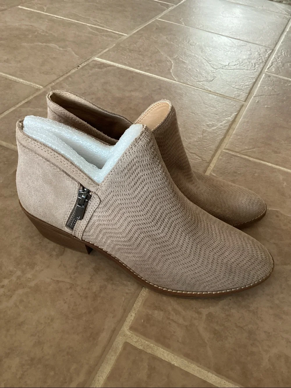 Lucky Brand Fhuna Ankle Booties, new without tags. Women’s Size 9M